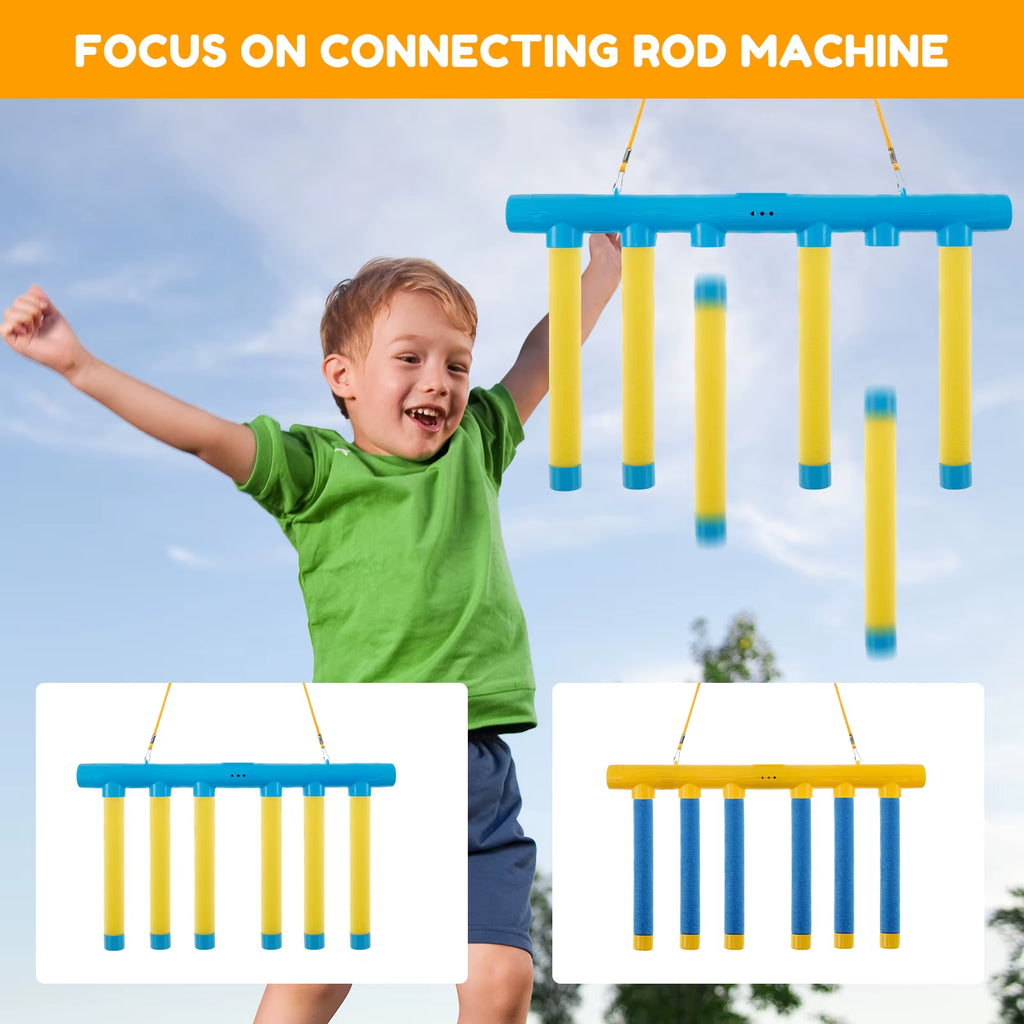 Challenge Falling Sticks Game Kids Stick Catching Toy Training Reaction Hand Eye Educational Parent-Child Interactive Toy Sports